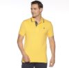 Image de Polo uni coton piqué M BANANE