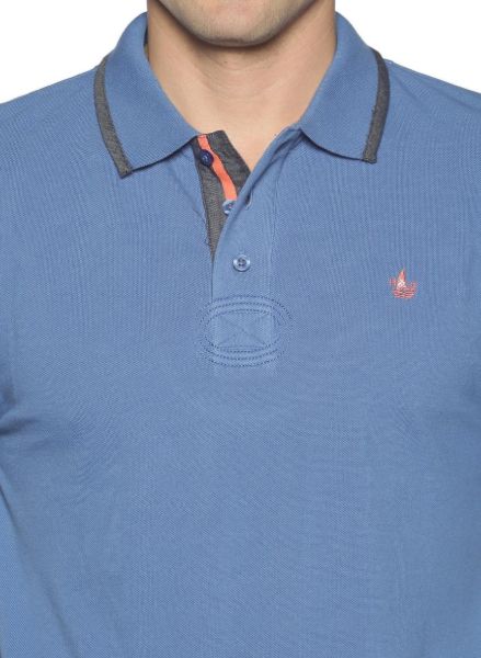 Image de Polo uni coton piqué S OCEAN