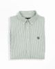 Image de Chemise regular fit Oxford fines rayures 3 XL KAKI