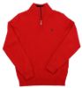 Image de Pull laine col camionneur L ROUGE