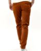 Image de Pantalon coton Lycra structuré 38 COGNAC