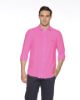 Image de Chemise lin unie M FUCHSIA