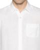 Image de Chemise lin manches courtes 4 XL BLANC