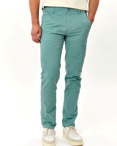 Image de Pantalon coton - élasthane 40 LAGON