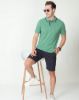 Image de Polo uni coton piqué 3 XL VERT MOUSSE