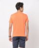 Image de T shirt coton bio-wash col V S CORAIL