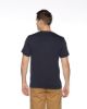 Image de T shirt coton bio-wash col V 3 XL MARINE