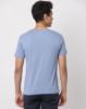 Image de T shirt coton bio-wash col rond 2 XL ARDOISE