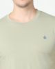 Image de T shirt coton bio-wash col rond 4 XL CELADON