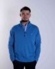 Image de Pull coton demi zip M COBALT