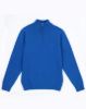 Image de Pull coton demi zip 4 XL COBALT