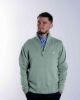 Image de Pull coton demi zip L CELADON