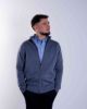 Image de Gilet coton grosses mailles 3 XL ARDOISE