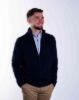 Image de Gilet coton grosses mailles L MARINE