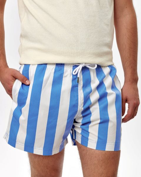 Image de Short de bain larges rayures XL CIEL