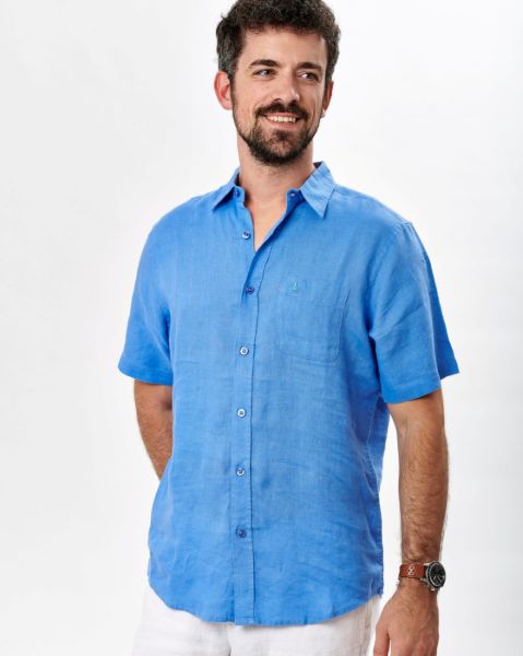Image de Chemise lin manches courtes L ROYAL