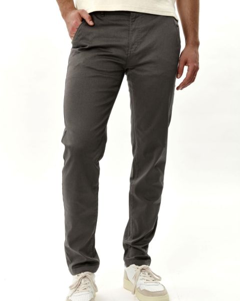 Image de Pantalon coton Lycra structuré 40 ANTHRACITE