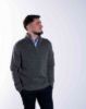 Image de Pull laine col camionneur XL ANTHRA/MARINE