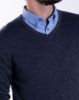 Image de Pull col V cahemire unité L ANTHRACITE