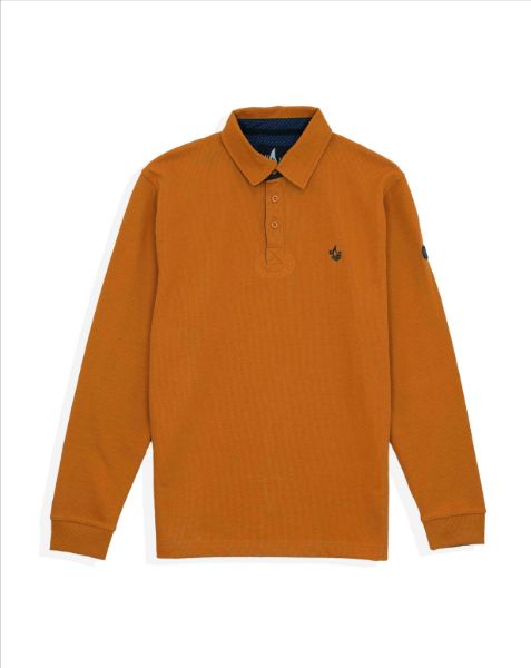 Image de Sweat shirt col polo 3 XL COGNAC