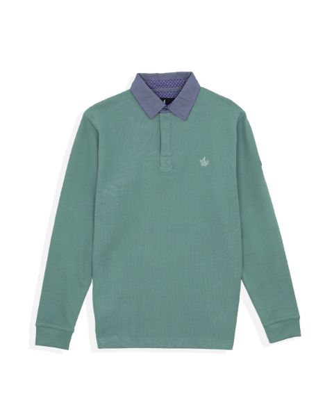 Image de Sweat shirt col polo col jeans XL LAGON