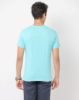 Image de T shirt coton bio-wash col V 3 XL TURQUOISE