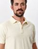 Image de Polo velours éponge uni 2 XL CREME