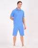 Image de Polo velours éponge uni 2 XL LAVANDE