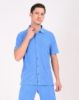 Image de Polo chemise boutonné velours éponge 4 XL LAVANDE