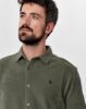 Image de Polo chemise boutonné velours éponge 2 XL VERT DE GRIS
