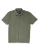 Image de Polo chemise boutonné velours éponge 4 XL VERT DE GRIS