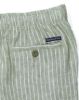 Image de Pantalon lin jog. rayé unité L OLIVE