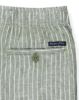 Image de Bermuda lin élastiqué jog rayé unité 3 XL OLIVE