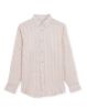 Image de Chemise lin manches longues rayée 2 XL BEIGE