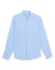 Image de Chemise lin manches longues rayée 2 XL CIEL