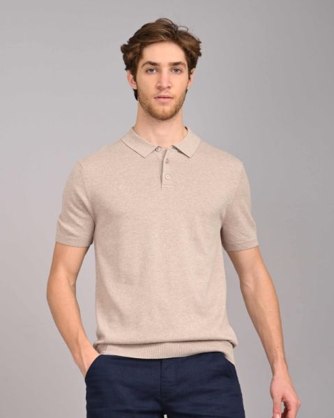 Image de Polo maille coton Bio unité XL BEIGE