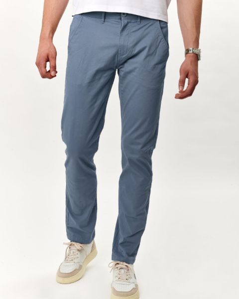 Image de Pantalon coton - élasthane 50 ARDOISE