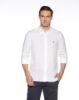 Image de Chemise lin unie L BLANC