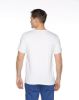 Image de T shirt coton bio-wash col V 3 XL BLANC