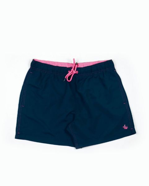 Image de Short de bain uni M MARINE / ROSE