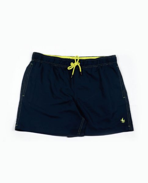Image de Short de bain uni L MARINE / JAUNE