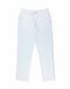 Image de Pantalon lin élastiqué XL BLANC