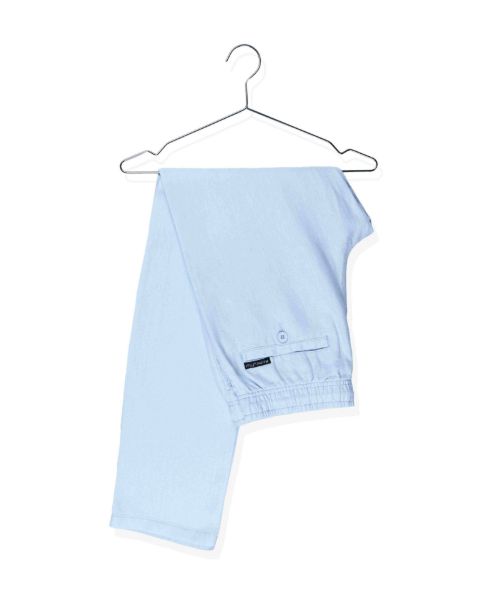Image de Pantalon lin élastiqué XL GLACIER